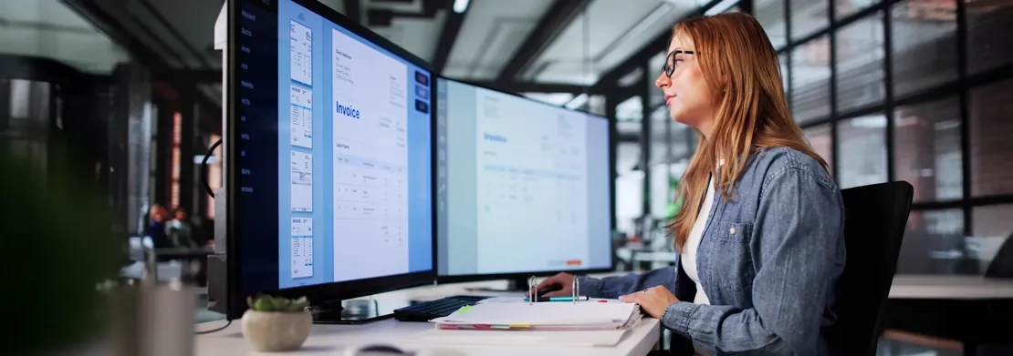 banner centrée facture électronique